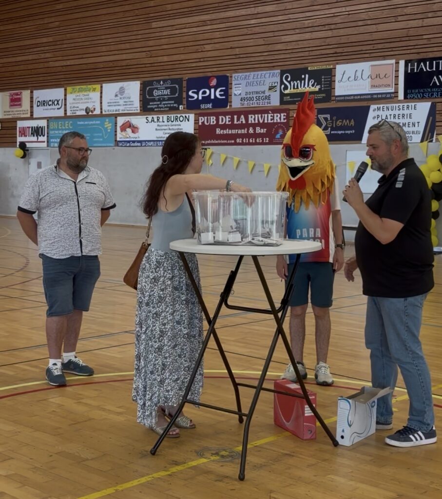 Un tirage d’une précédente tombola de la Fraternité